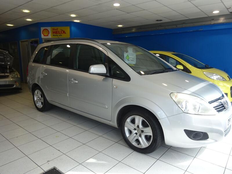 View VAUXHALL ZAFIRA 1.8 Exclusive