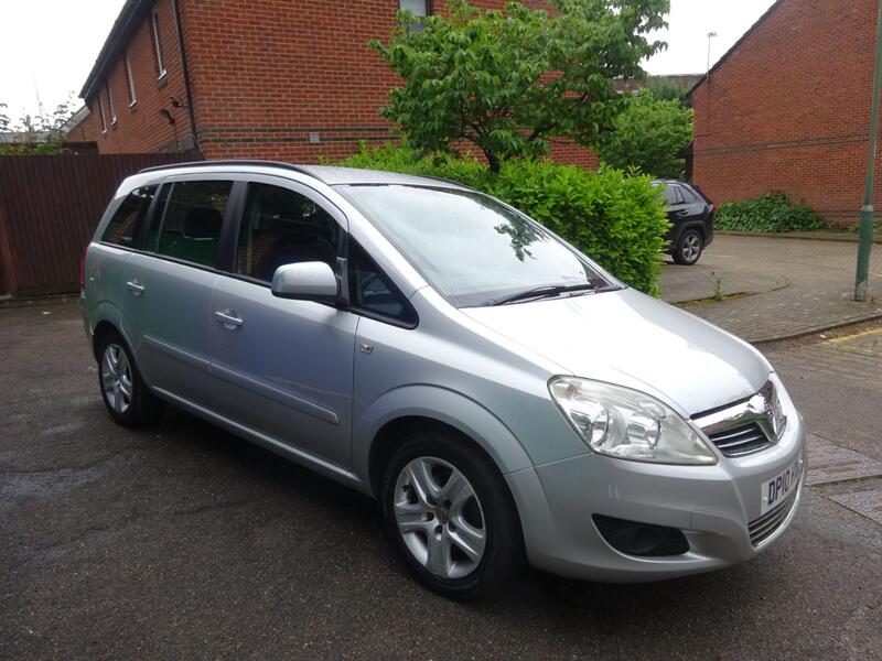 View VAUXHALL ZAFIRA 1.8 Exclusive