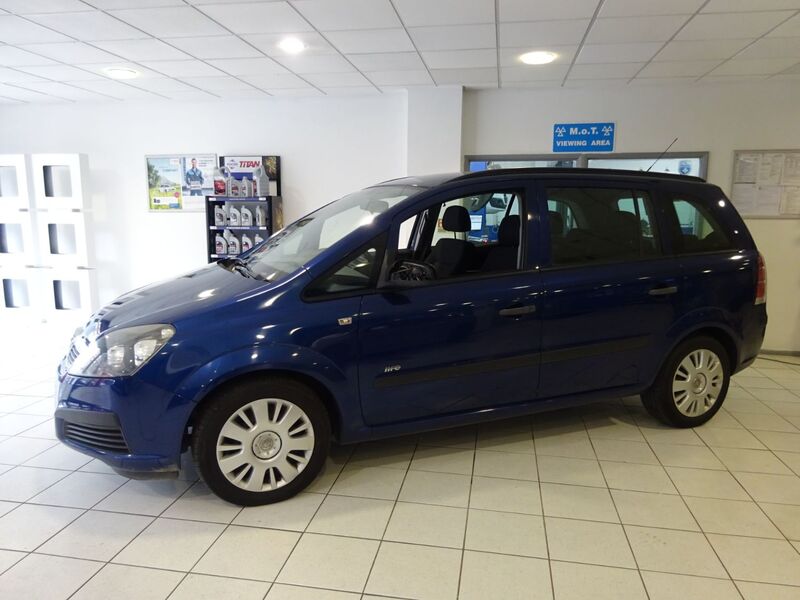 View VAUXHALL ZAFIRA 1.6 Life